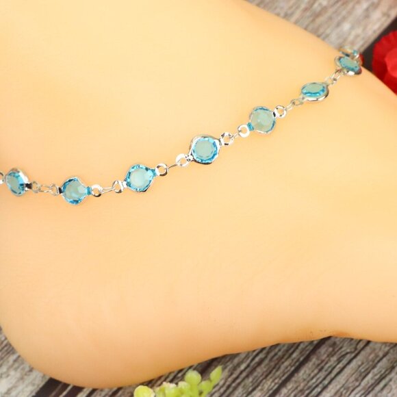 "Elegant Handmade Anklet – Delicate Jewelry for Women, MAR091091 - Picture 4 of 10
